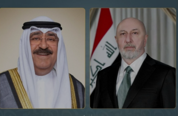 رئيس الجمهورية يبحث مع أمير الكويت العلاقات الثنائية وتطورات المنطقة