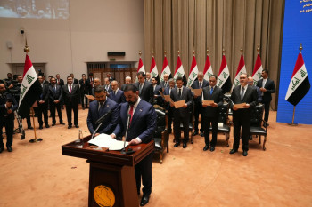 شاهد بالصور.. جلسة التصويت على استكمال حكومة الزيدي