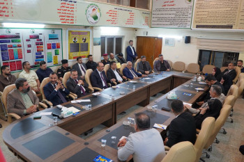 وزير الداخلية يلتقي باعضاء مجلس النواب في كربلاء ويتحدث معهم عن التحديات التي تنتظرعمل وزارة ‏الداخلية بالمرحلة المقبلة