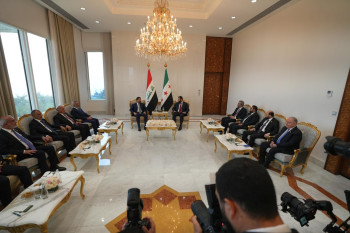 شاهد بالصور.. الزيدي يزور دمشق ويلتقي بالشرع