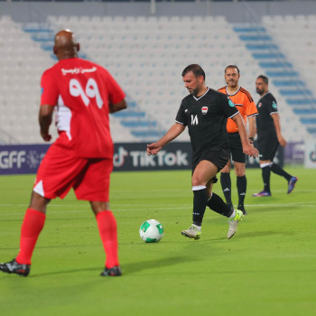 بخماسية نارية في مرمى عُمان.. رواد العراق يستهلون خليجي القدامى بانتصار عريض